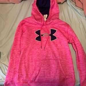 Under Armour Pink and Blue hoodie AXL